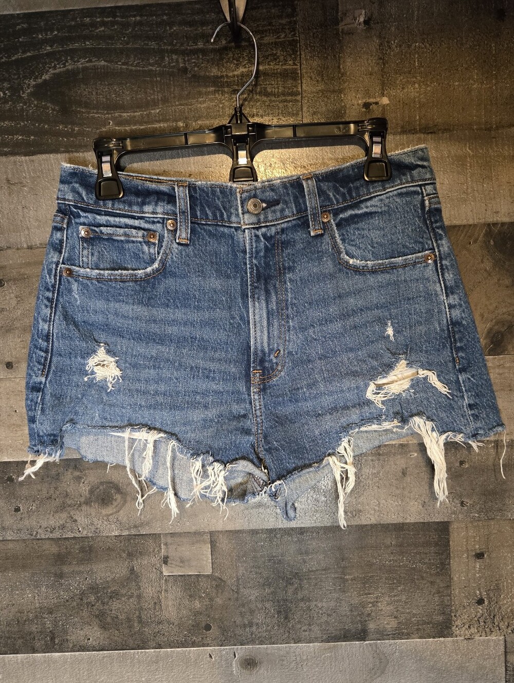 Abercrombie & Fitch High Rise Mom Shorts